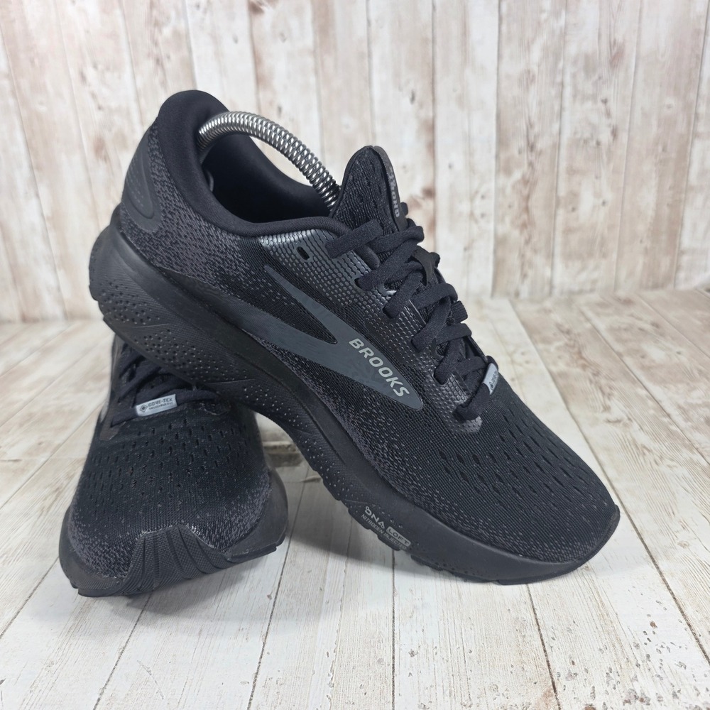 Brooks Ghost GTX Women's Running Shoes Black Waterproof Sz 10.5 - Picture 6 of 8